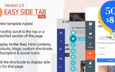 Download Easy Side Tab Pro v2.0.4 – Responsive Floating Tab Plugin For WordPress
